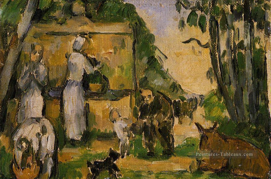 La Fontaine Paul Cézanne Peintures à l'huile